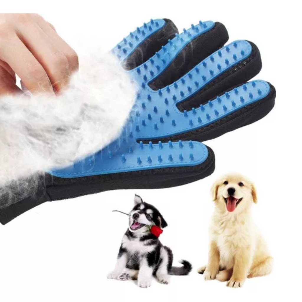 Guante Cepillo Quita Pelos para Mascotas